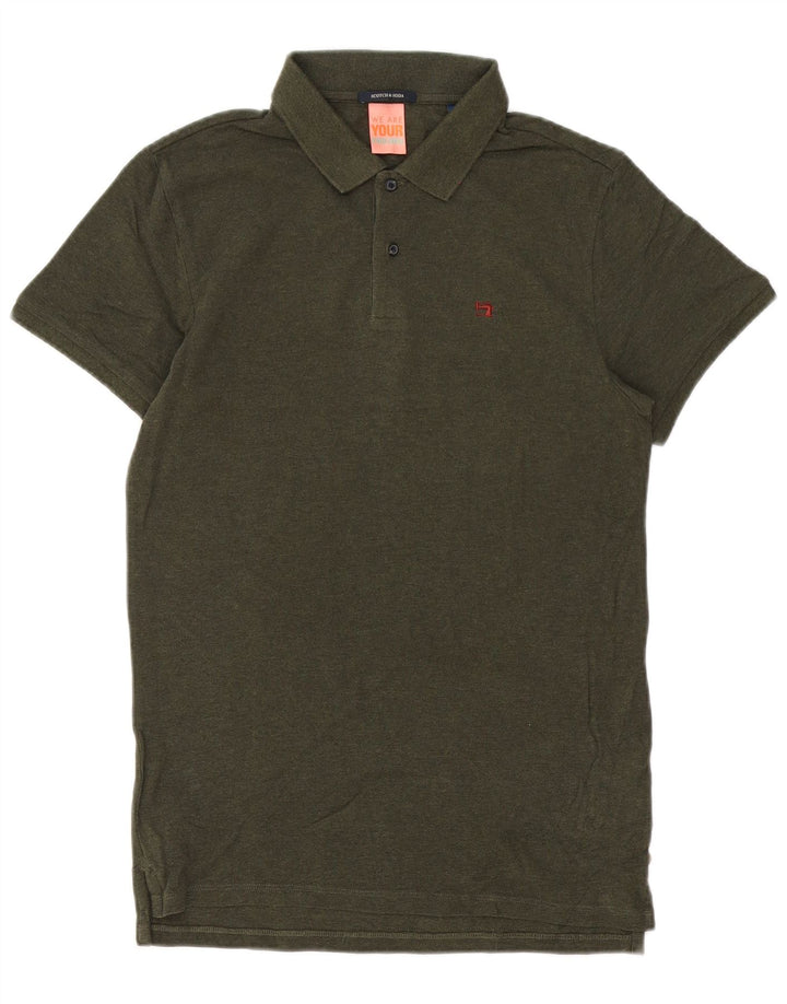 Scotch & Soda herre poloshirt mellemgrøn bomuld