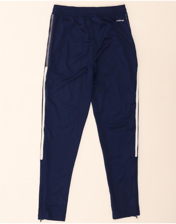 Adidas Boys Aeroready træningsdragt bukser 11-12 år marineblå polyester