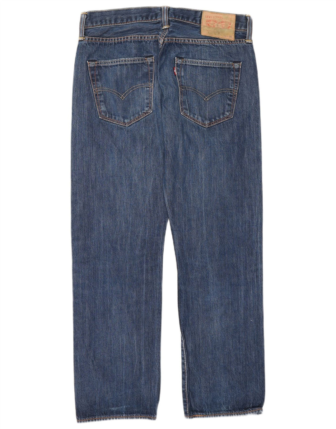 Levi's Straight Jeans til mænd W32 L30 blå bomuld