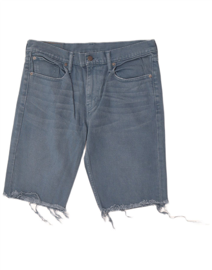 Levi's Herre 511 denimshorts W33 Medium Blue Bomuld