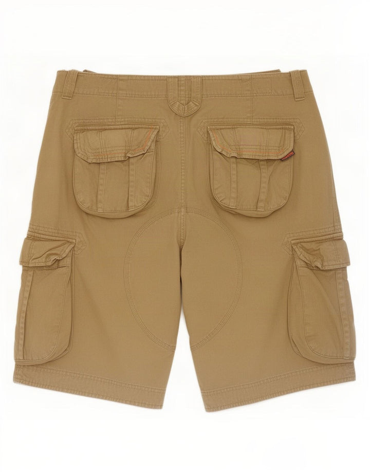 Superdry Herre Cargo Shorts 2XL W40 Beige Bomuld