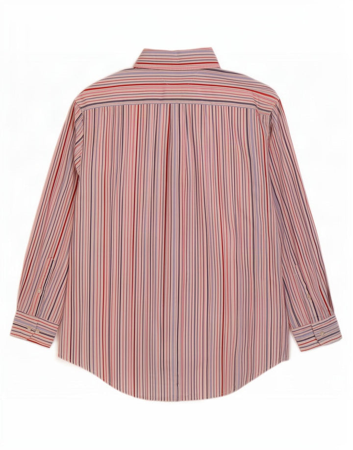 Tommy Hilfiger Herreskjorte Medium Flerfarvet Stribet Bomuld 80'erne