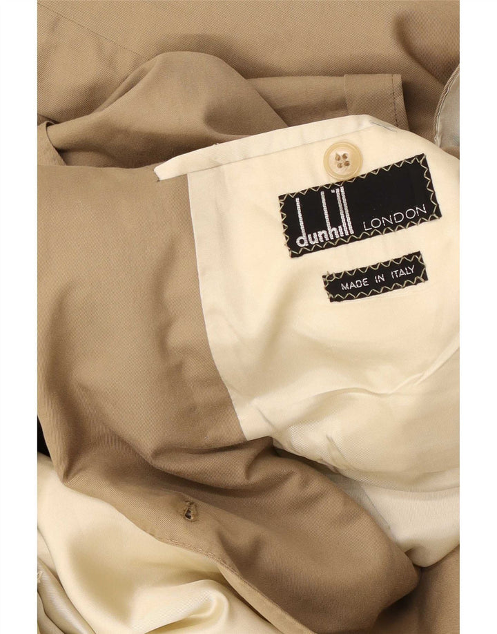DUNHILL Herre dobbeltradet blazerjakke UK 38 Medium Beige