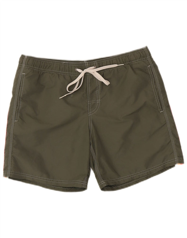 Sundek Herre badeshorts Små Khaki Colourblock Nylon