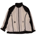 Trooper Dame Windbreaker Jacket UK 20 2XL Hvid Colourblock