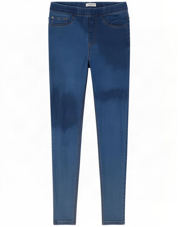 Marks & Spencer Womens Crop Jegging Jeans UK 10 Small W28 L26 Blue Cotton