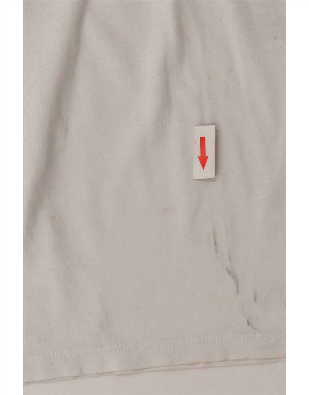 Levi's Dame Grafisk T-Shirt Top UK 14 Medium Hvid Bomuld