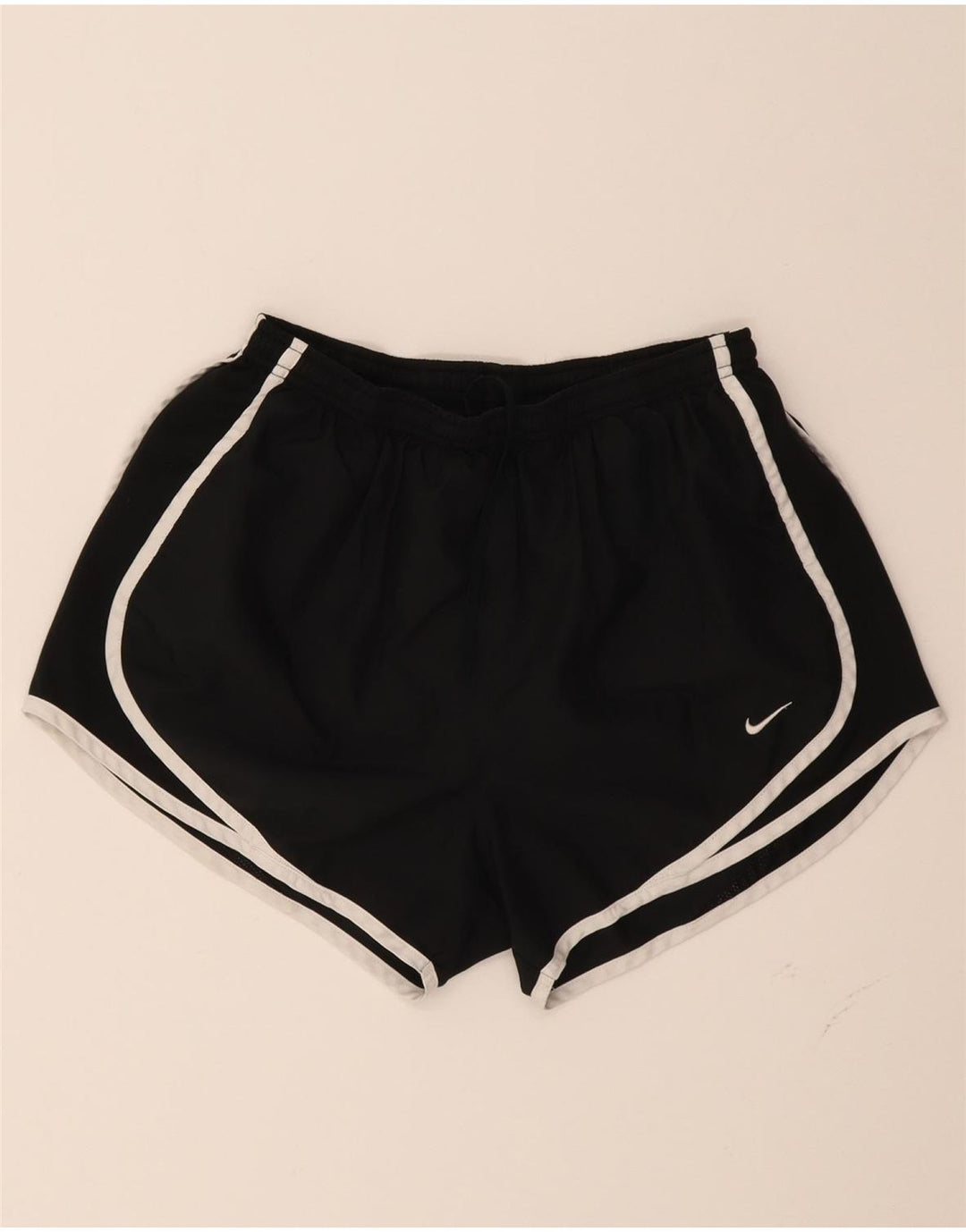 NIKE Womens Dri Fit Sport Shorts UK 12 Medium  Black Vintage Nike and Second-Hand Nike from Messina Hembry 