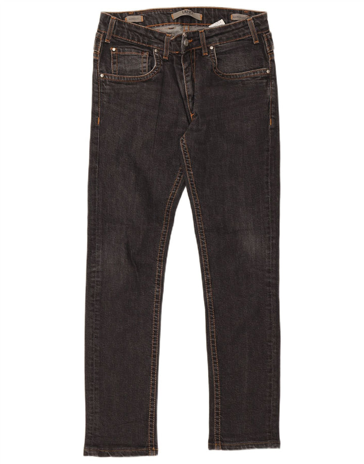 Liu Jo Herre Uomo Slim Jeans W32 L29 Grå Bomuld