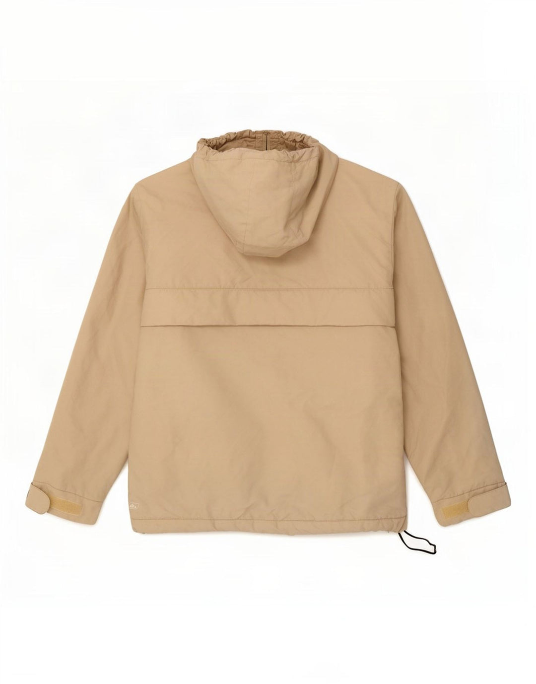Ellesse Dame Hætte Oversized Anorak Jacket UK 10 Small Beige Polyester
