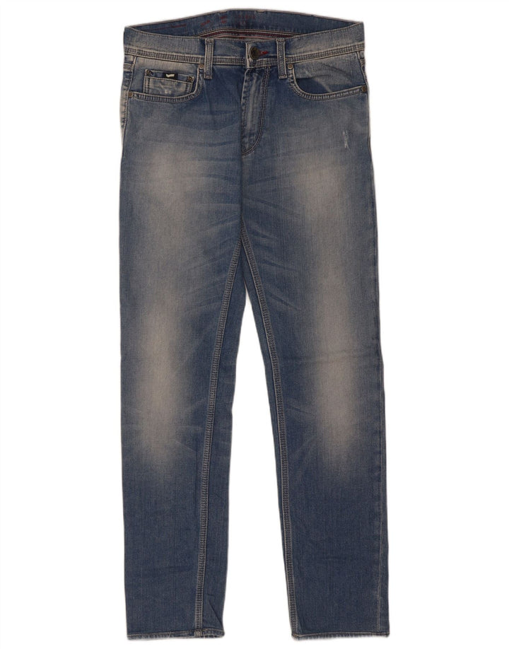 Gas Herre Slim Jeans W30 L34 Blå Bomuld