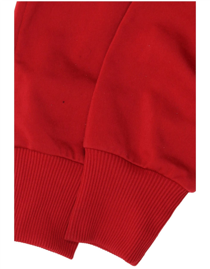 Adidas Grafisk træningsdragt topjakke til kvinder EU 36 Lille rød polyester