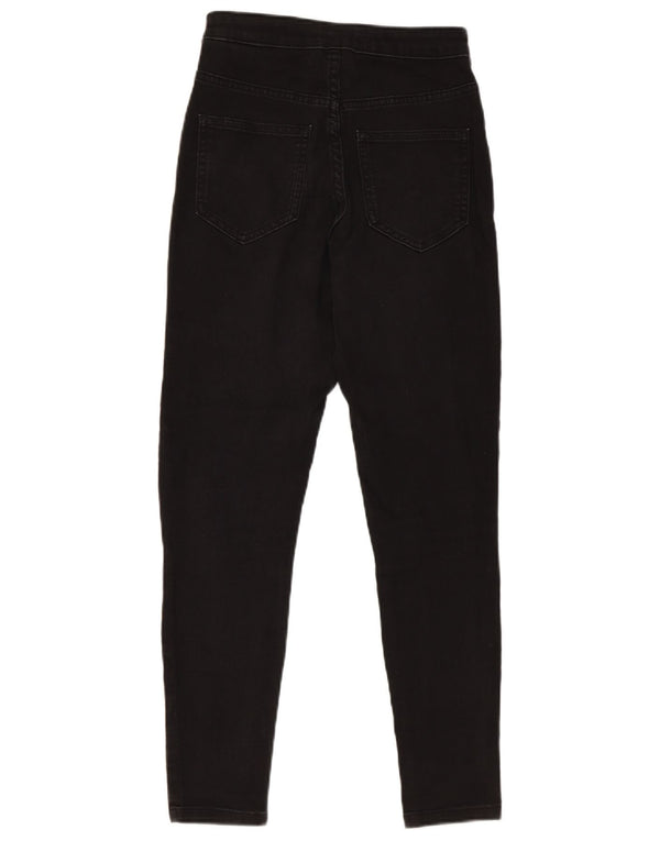 Marks & Spencer Dame Super Skinny Jeans UK 8 Small W26 L27 Black Bomuld