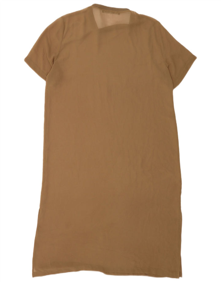 Zara Womens Basic Dress UK 18 XL Brun