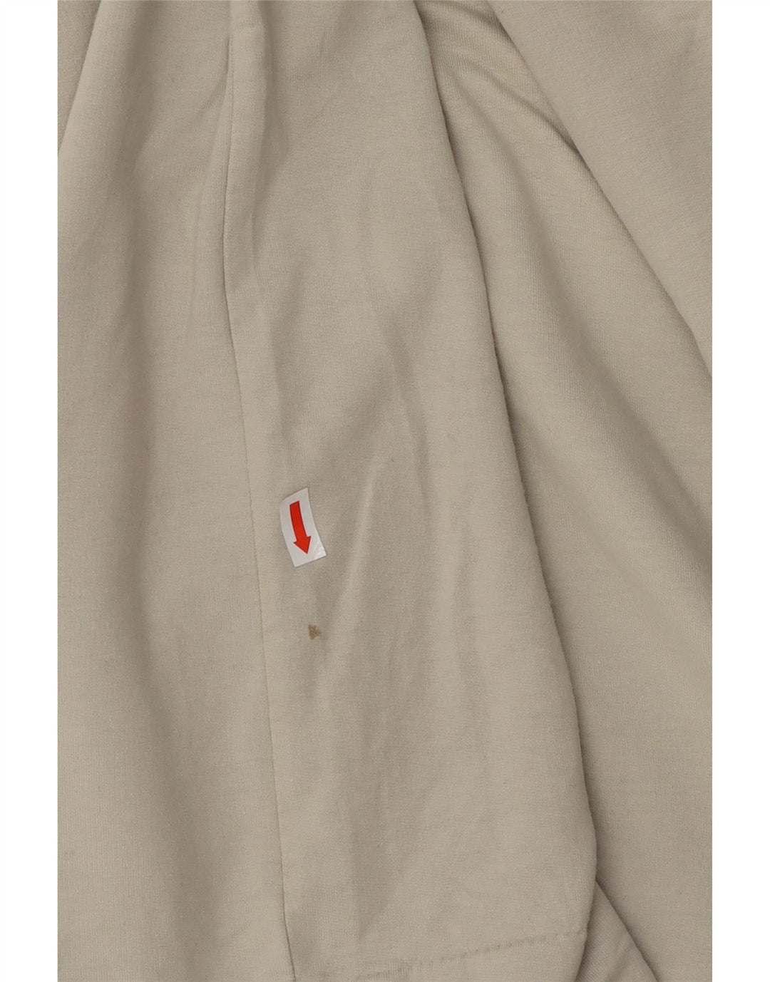 REPLAY Mens Graphic Top Long Sleeve Large Beige Cotton