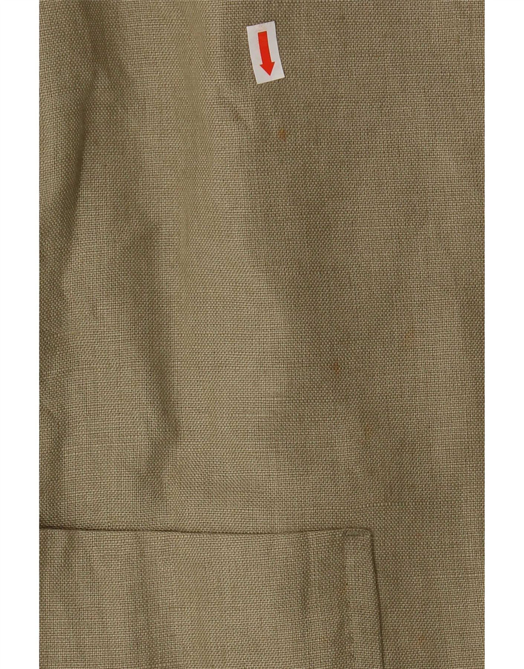 Marks & Spencer Herre 3-knaps blazerjakke UK 40 Medium Khaki Linen