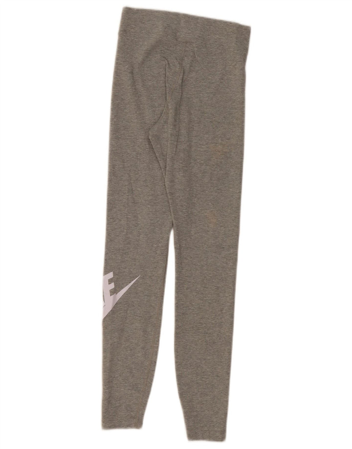 Nike Grafiske Leggings til kvinder UK 6 XS Grå