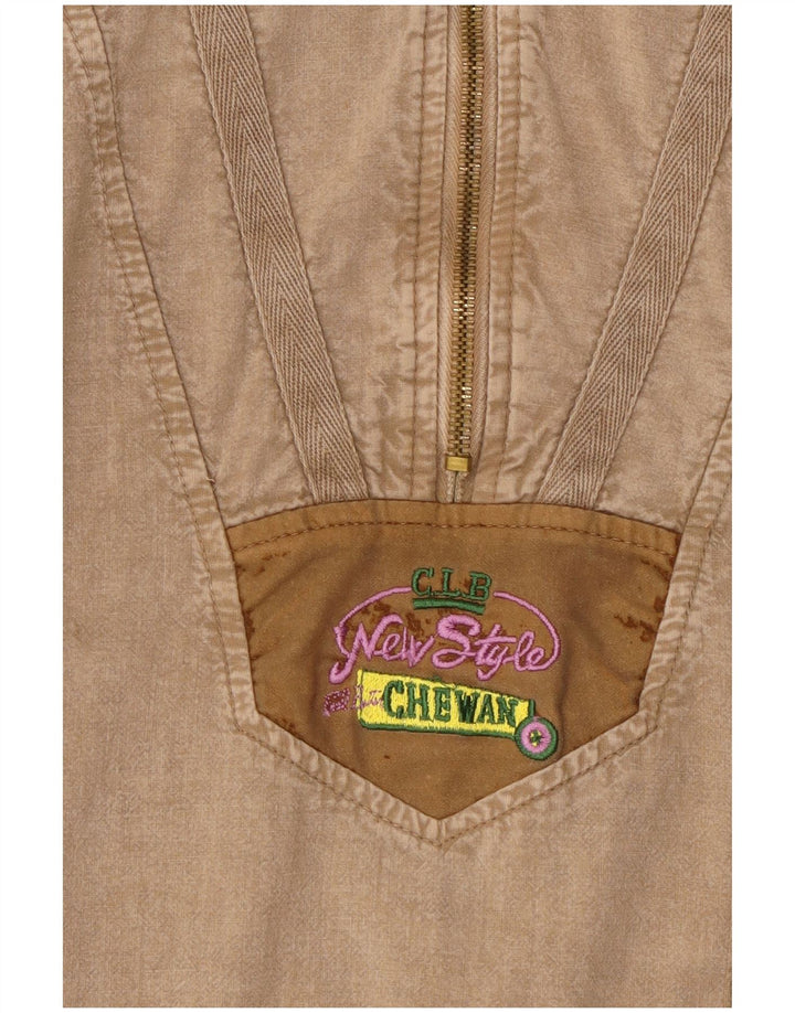 Chewan Herre lynlåshals Top Langærmet XL Grå