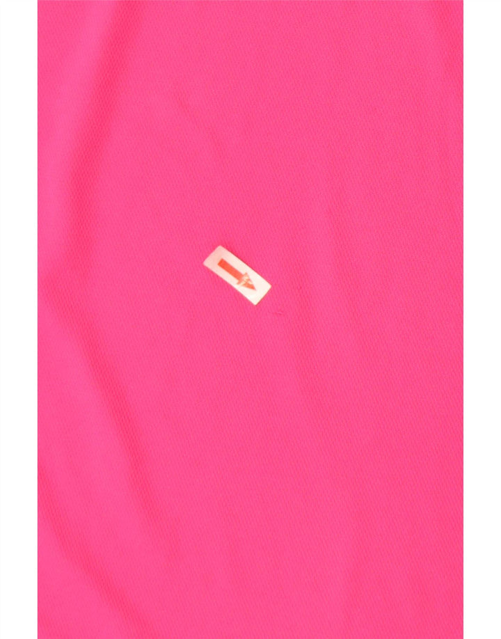 Nike Dame Dri Fit T-Shirt Top UK 10 Lille Pink