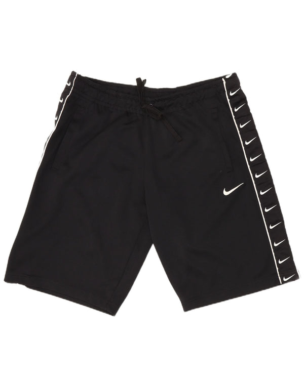 Nike Mens Graphic Sport Shorts Large Black Polyester