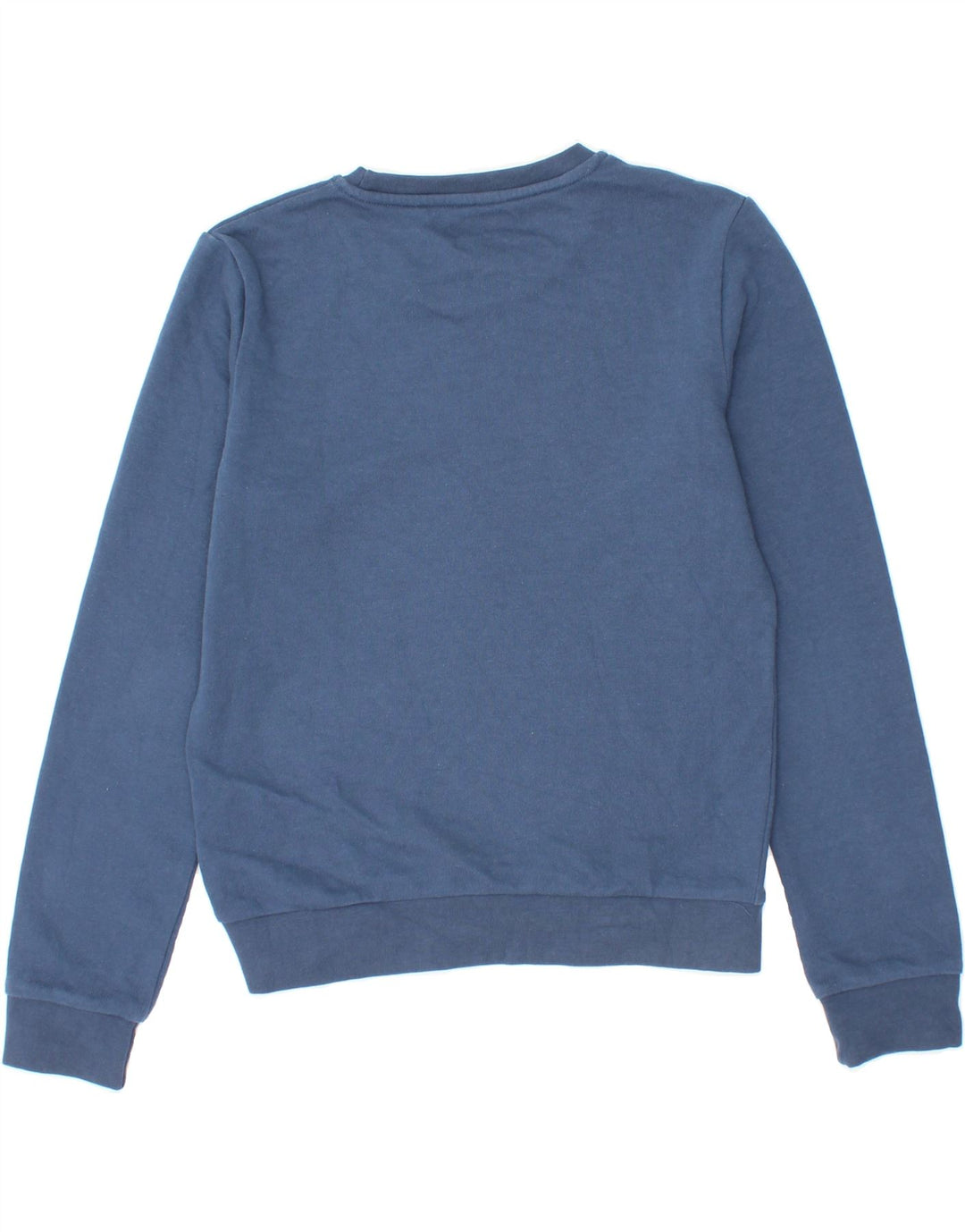KAPPA Boys Graphic Sweatshirt Jumper 13-14 Years Navy Blue Cotton Vintage Kappa and Second-Hand Kappa from Messina Hembry 