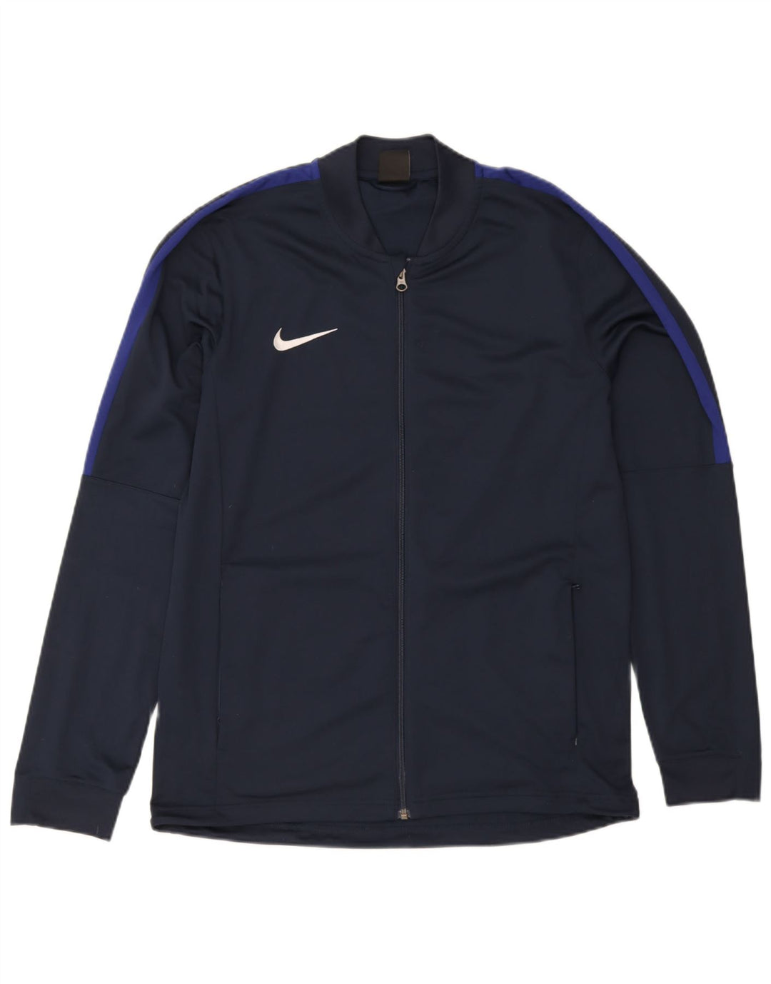 Nike Herre Dri Fit træningsdragt Topjakke Stor Marineblå Polyester Sports