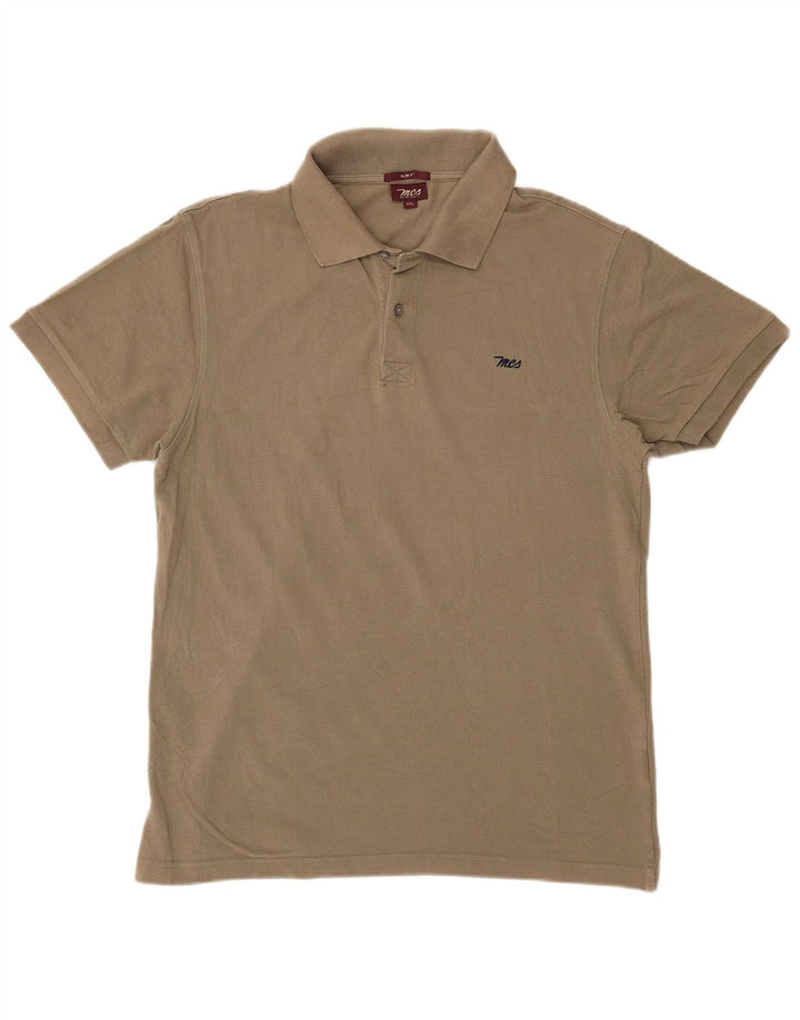 Marlboro Classics Herre Slim Fit Polo Shirt 2XL Beige