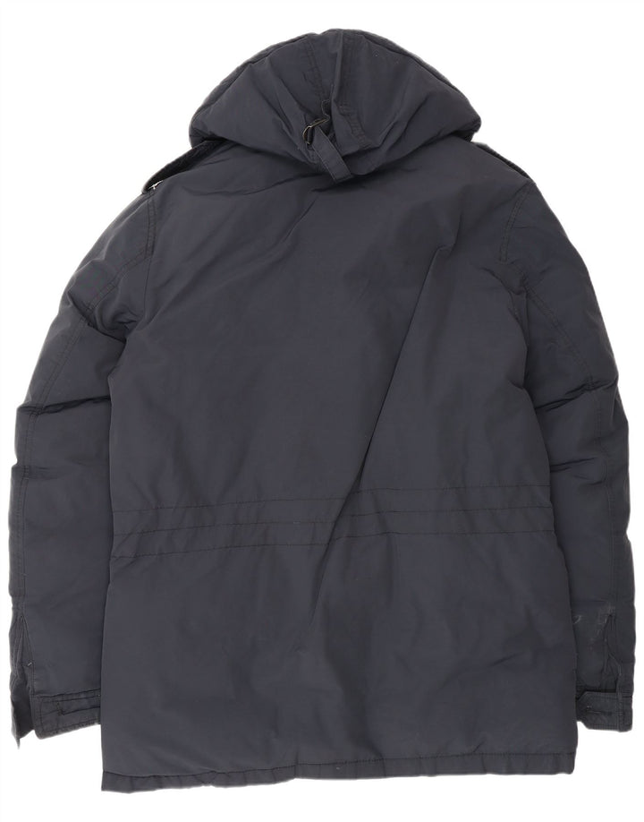 Tommy Hilfiger Herre hættepolstret jakke UK 40 Large Navy Blue