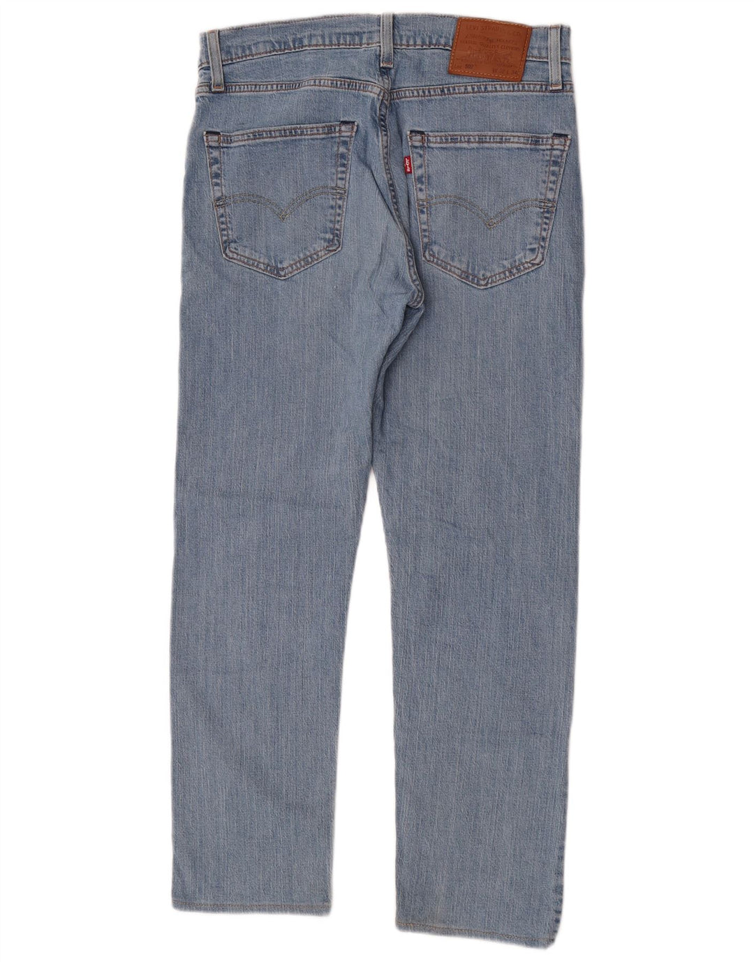 Levi's Herre 502 tilspidsede jeans W32 L28 blå bomuld