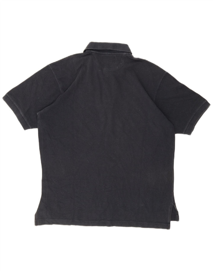 Brooksfield Polo Shirt til mænd IT 50 Mellem marineblå bomuld