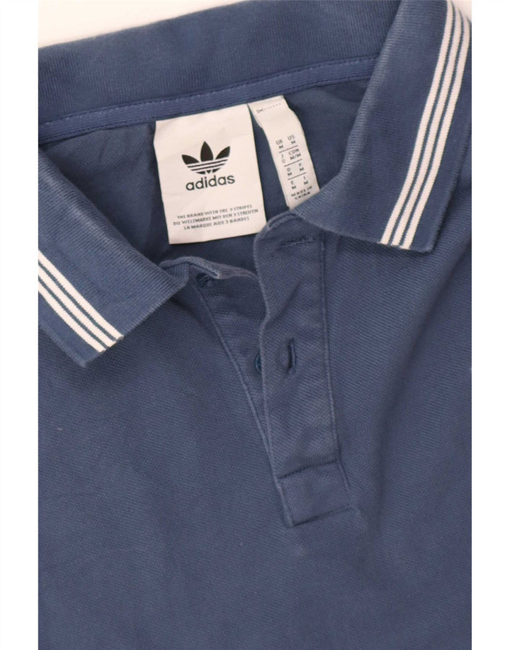 Adidas Polo skjorte til mænd, medium marineblå