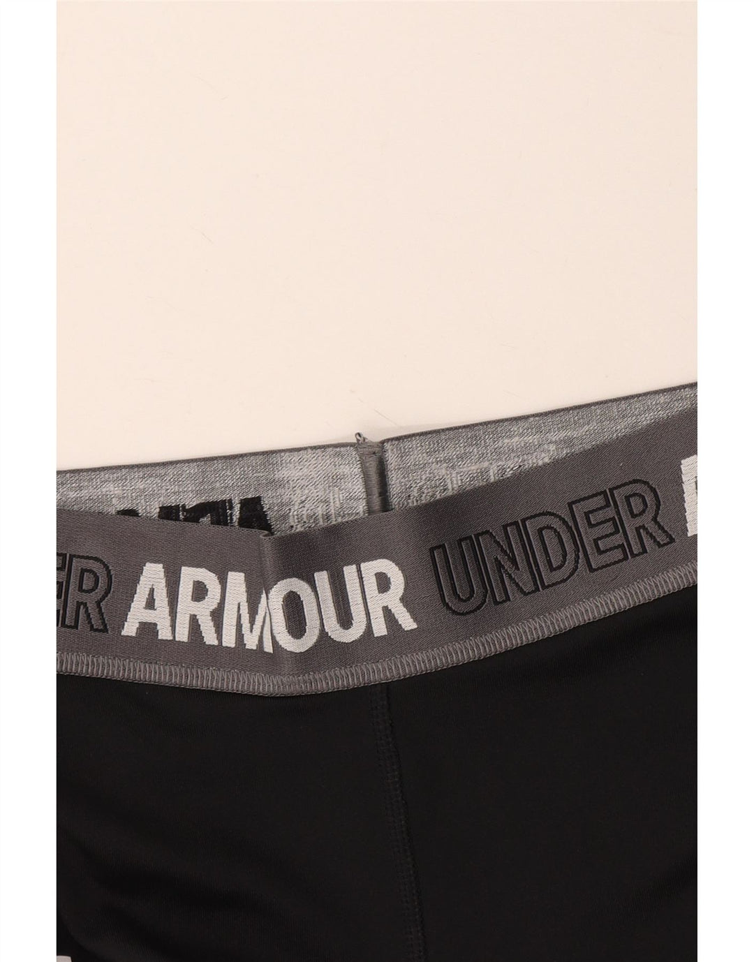 UNDER ARMOUR Piger Grafiske Leggings 7-8 år Sort
