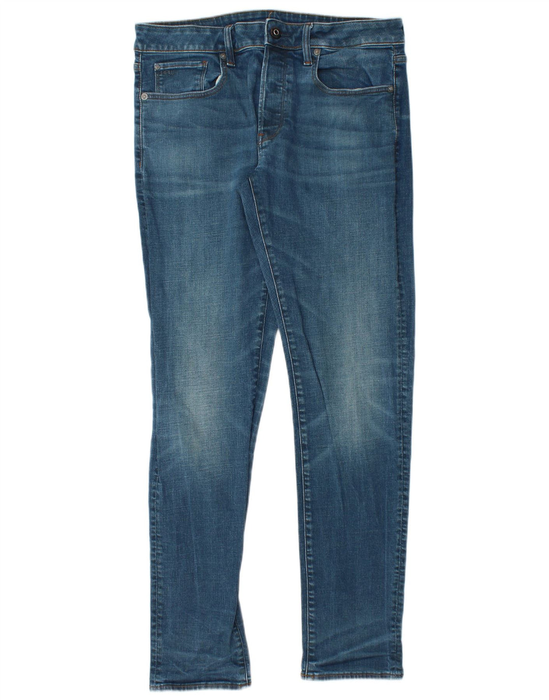 G-Star Herre 3301 Slim Jeans W32 L32 Blå Bomuld