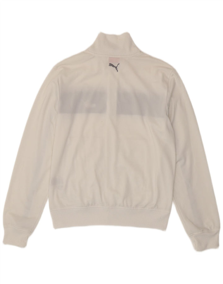 Puma Træningsdragt til mænd Topjakke Medium White Colourblock Polyester