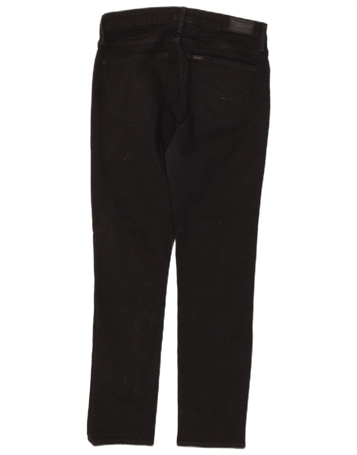 LEE Dame Elly Slim Jeans W30 L28 Sort Bomuld