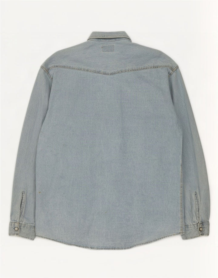 Vagabond Herre Denim Shirt Medium Blue