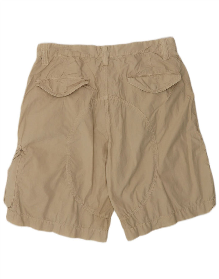 Zara Herre Cargo Shorts EU 42 Large W32 Beige