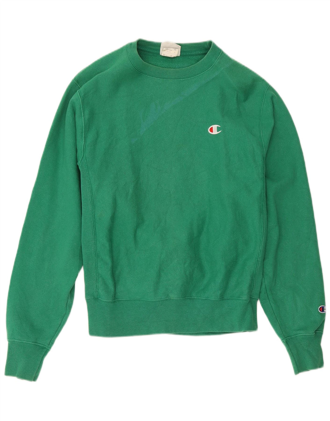 Champion Herre Reverse Weave Sweatshirt Jumper Small Green