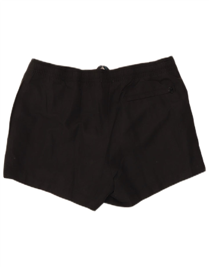 Calvin Klein Herre grafiske svømmeshorts Medium Sort Polyester