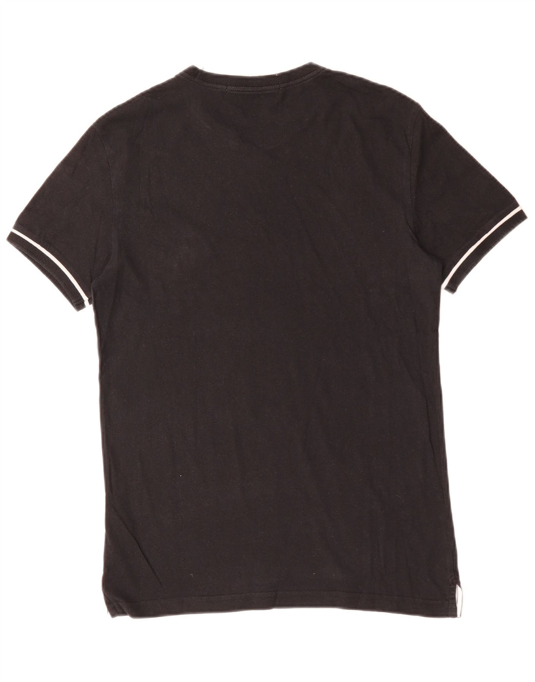 CALVIN KLEIN JEANS Herre T-Shirt Top Lille Sort Bomuld