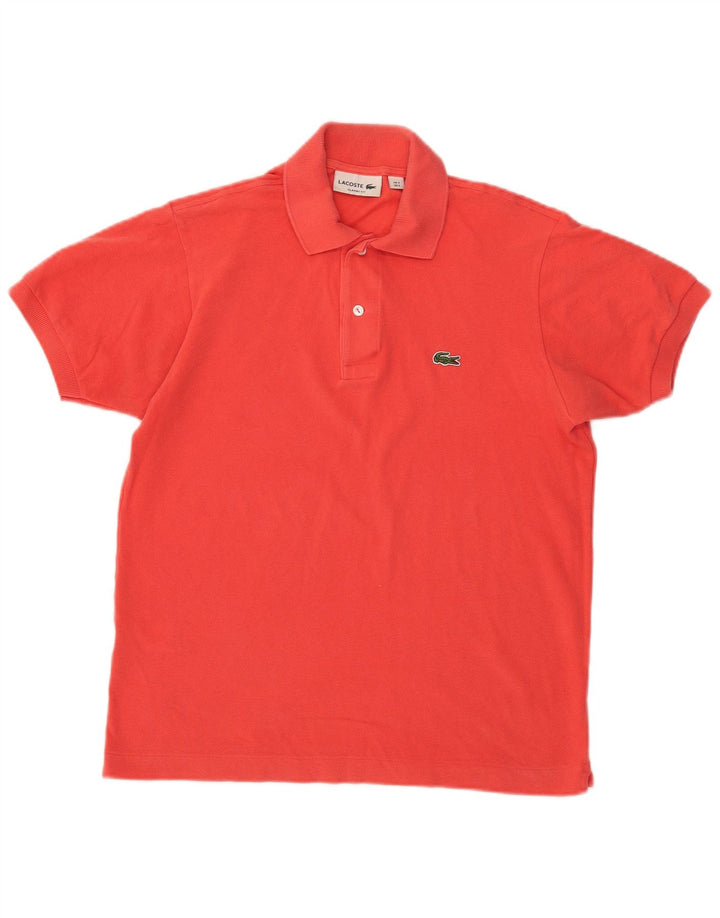 Lacoste Herre Classic Fit Polo Shirt Størrelse 3 Lille Rød Bomuld