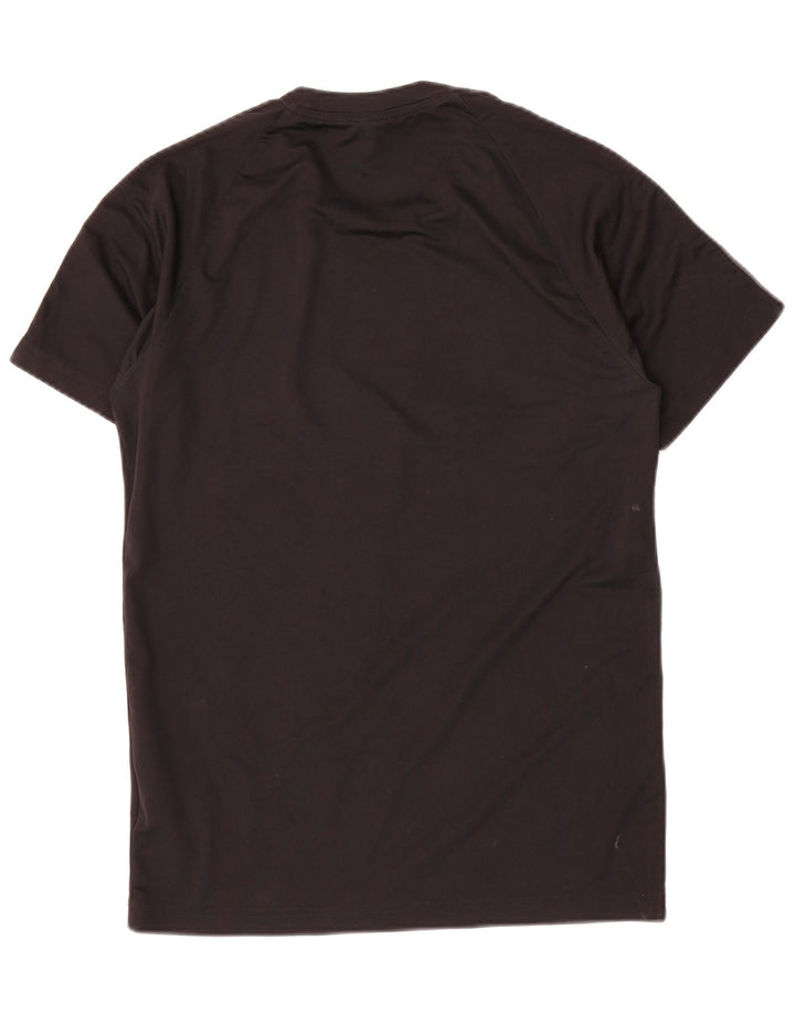 Adidas T-shirt top lille sort polyester til mænd