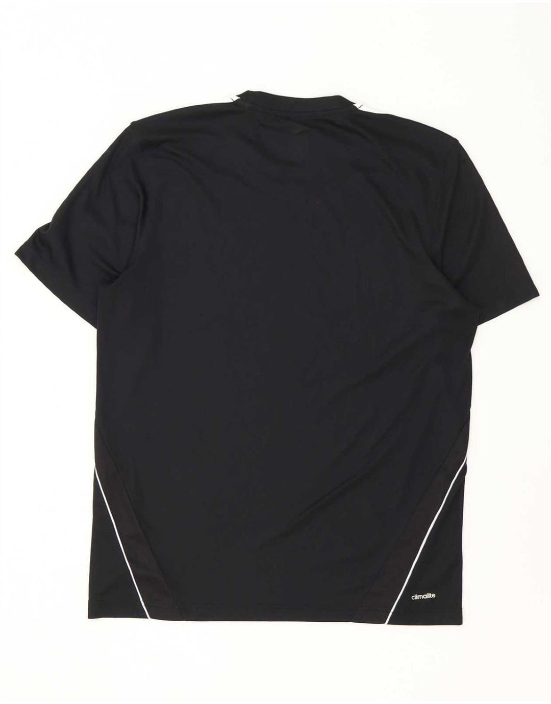 Adidas Herre Climalite T-Shirt Top Stor Sort Polyester