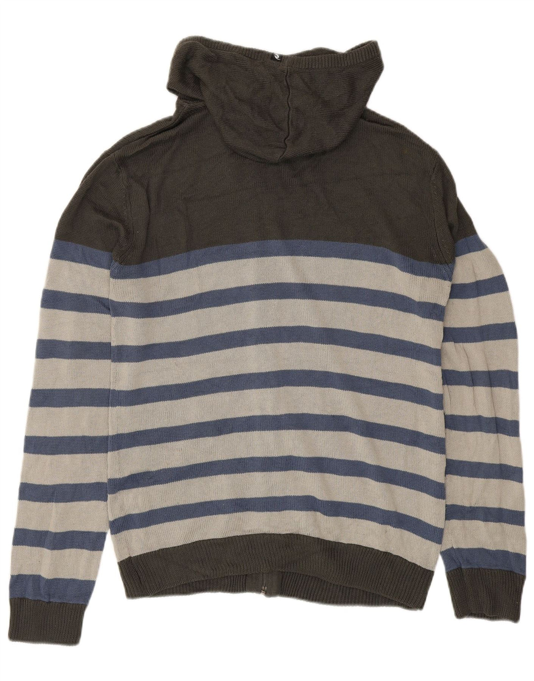 Rip Curl Herre hætte cardigan sweater Medium Grå Stribet