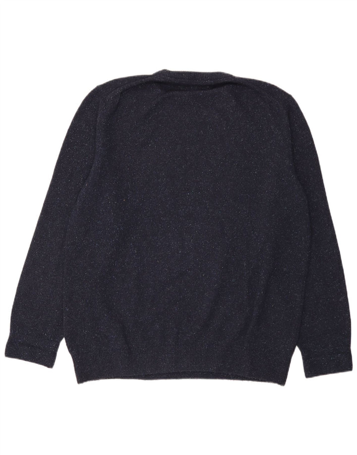 BARBOUR Herre trøjetrøje med rund hals Medium Navy Blue Flecked