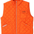 INVICTA Herre Quiltet Gilet UK 38 Medium Orange