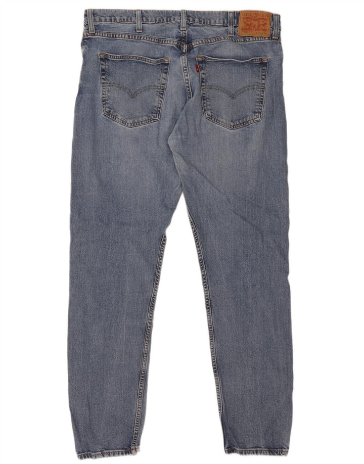 Levi's Herre 512 Slim Tapered Jeans W38 L34 Blå