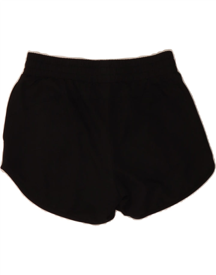 PUMA Womens Sport Shorts UK 6 XS  Black Polyester Vintage Puma and Second-Hand Puma from Messina Hembry 