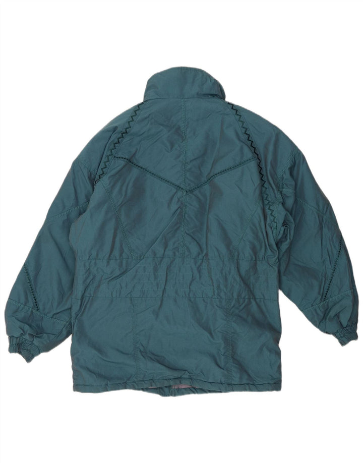 COLMAR Dame Oversized Windbreaker Jacket IT 44 Medium Green Nylon