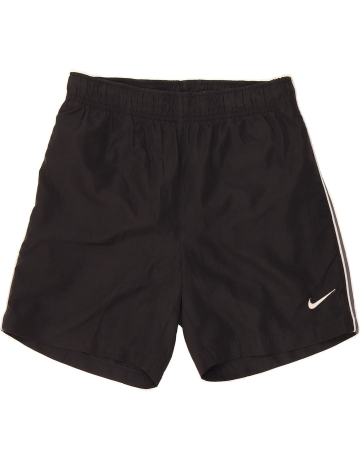 NIKE Womens Sport Shorts UK 10 Small Black Polyester Vintage Nike and Second-Hand Nike from Messina Hembry 